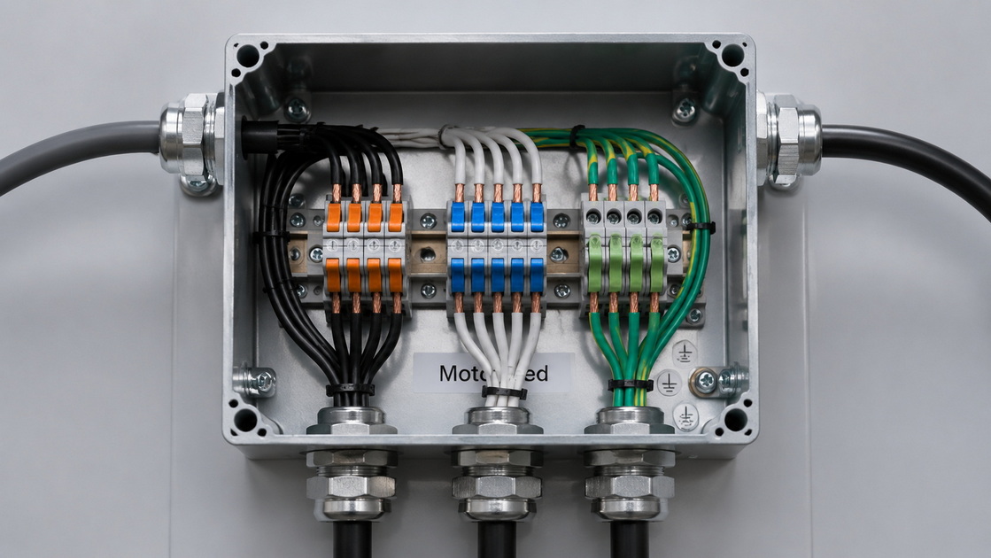 1Clean Industrial Junction Box Interior 1Clean Industrial Junction Box Interior
