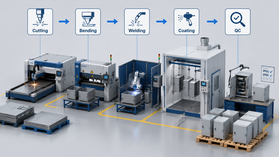 4Sheet Metal Enclosure Manufacturing Process 4Sheet Metal Enclosure Manufacturing Process