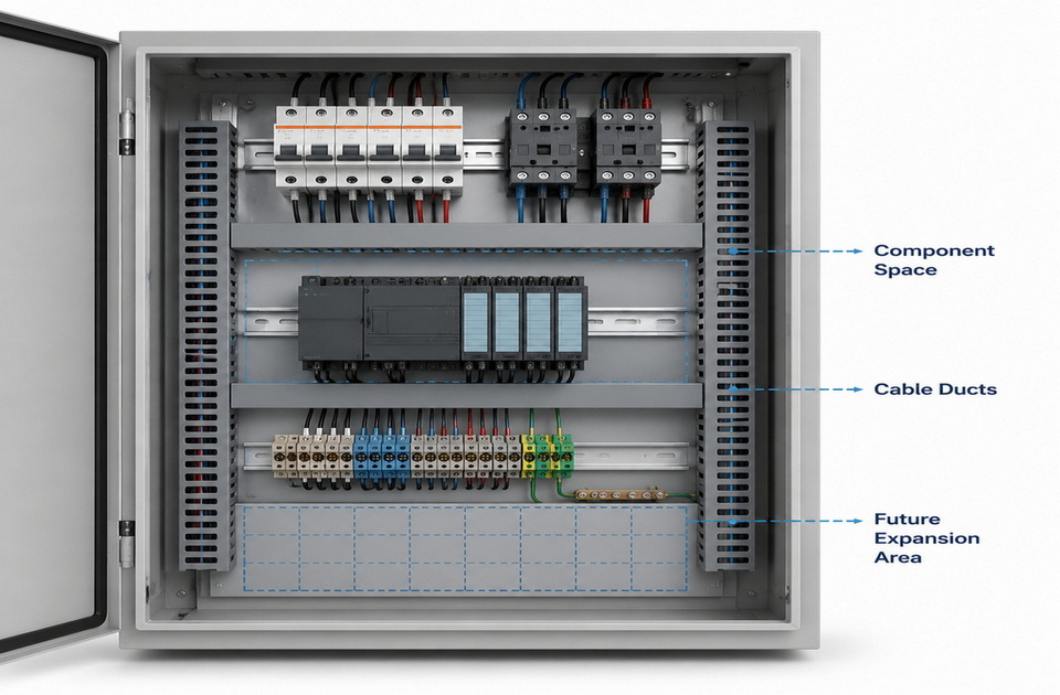 2Electrical Enclosure Internal Layout 2Electrical Enclosure Internal Layout