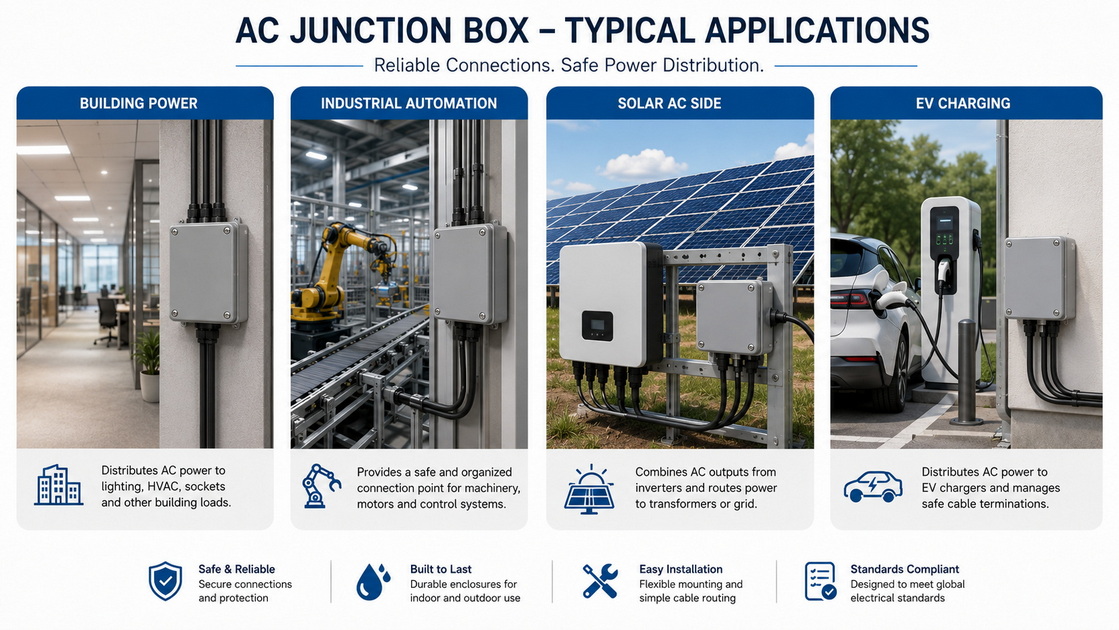AC Junction Box Application Scenarios AC Junction Box Application Scenarios