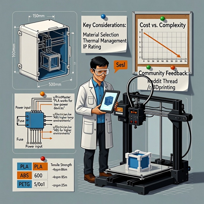 Can I 3D Print an Electrical Enclosure Reddit Can I 3D Print an Electrical Enclosure Reddit