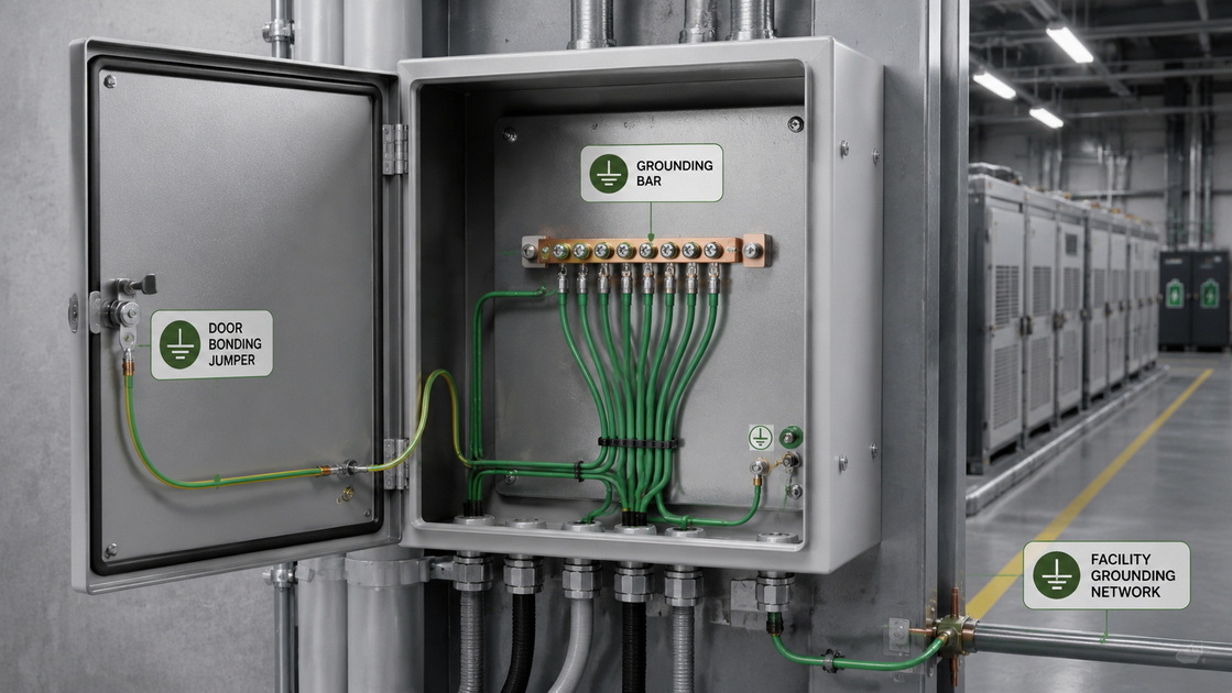 4Industrial Enclosure Grounding Layout 4Industrial Enclosure Grounding Layout