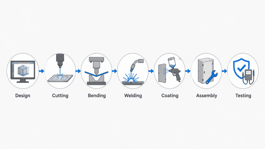 2Steel Enclosure Manufacturing Process Flow 2Steel Enclosure Manufacturing Process Flow