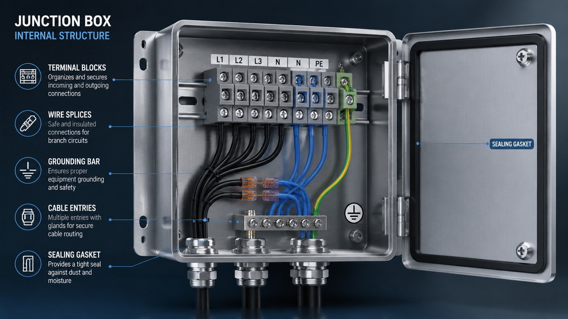 1Junction Box Cross Section 1Junction Box Cross Section