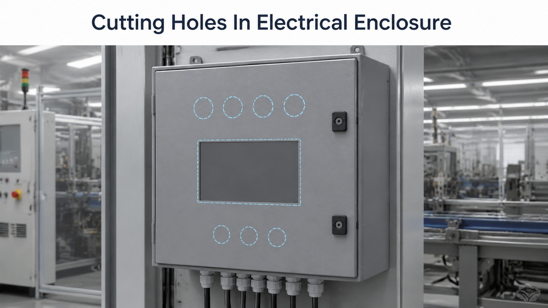 1Industrial Enclosure Hole Guide 1Industrial Enclosure Hole Guide