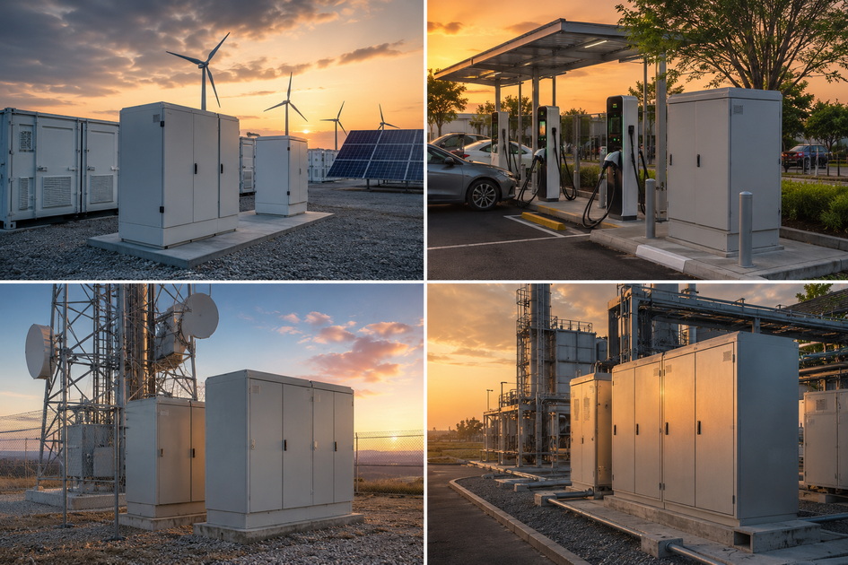 Outdoor Electrical Cabinet Application Outdoor Electrical Cabinet Application