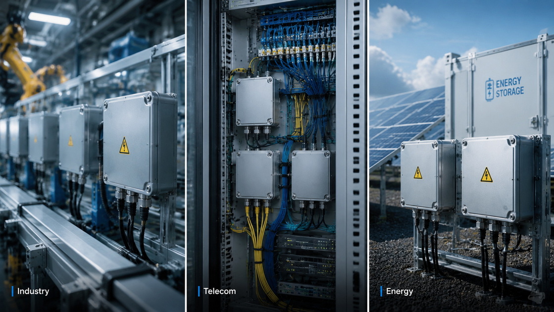3Industrial Junction Box Applications 3Industrial Junction Box Applications