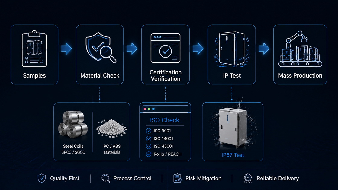 4EV Enclosure Sourcing Workflow 4EV Enclosure Sourcing Workflow