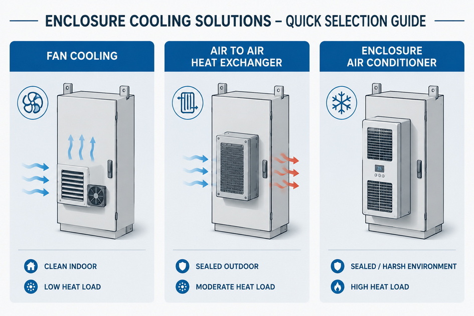 3Cooling Methods Comparison Visual 3Cooling Methods Comparison Visual