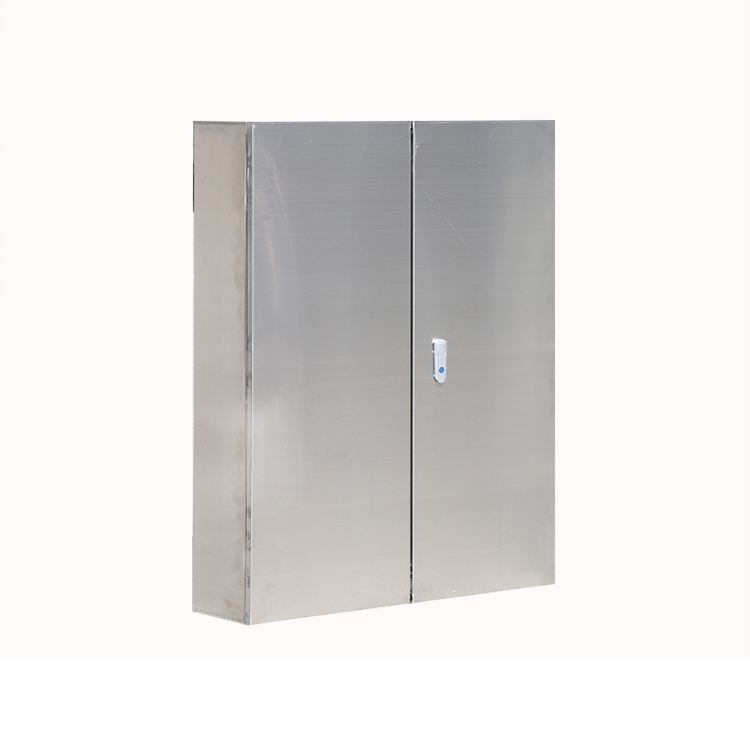 Stainless Steel Mounted Electrical Enclosure Double Door