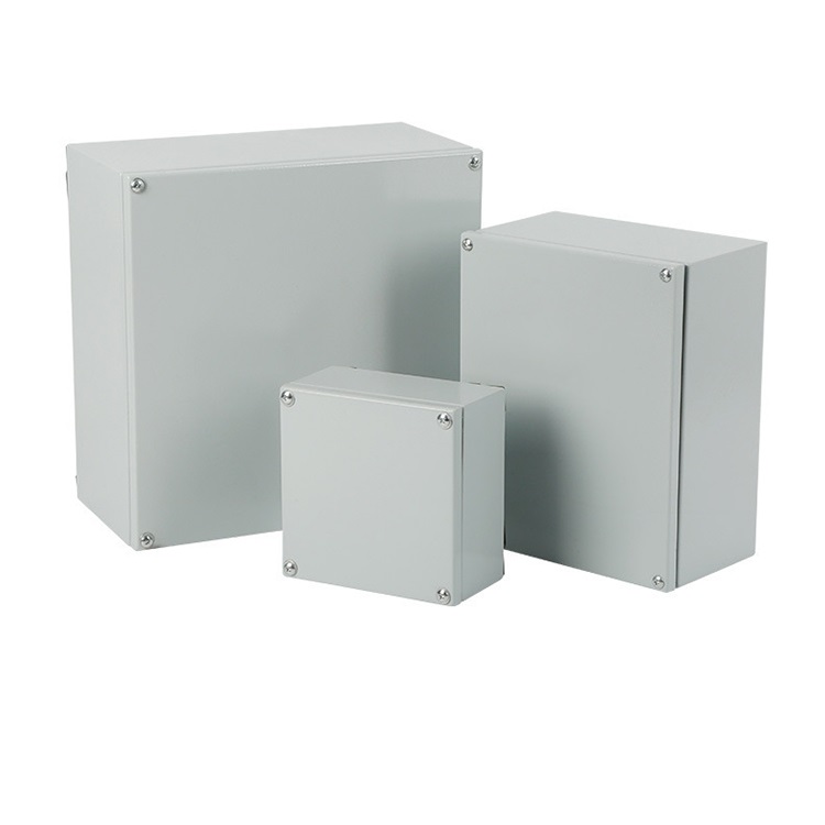 Steel Enclosure With Cover Secured By Screws