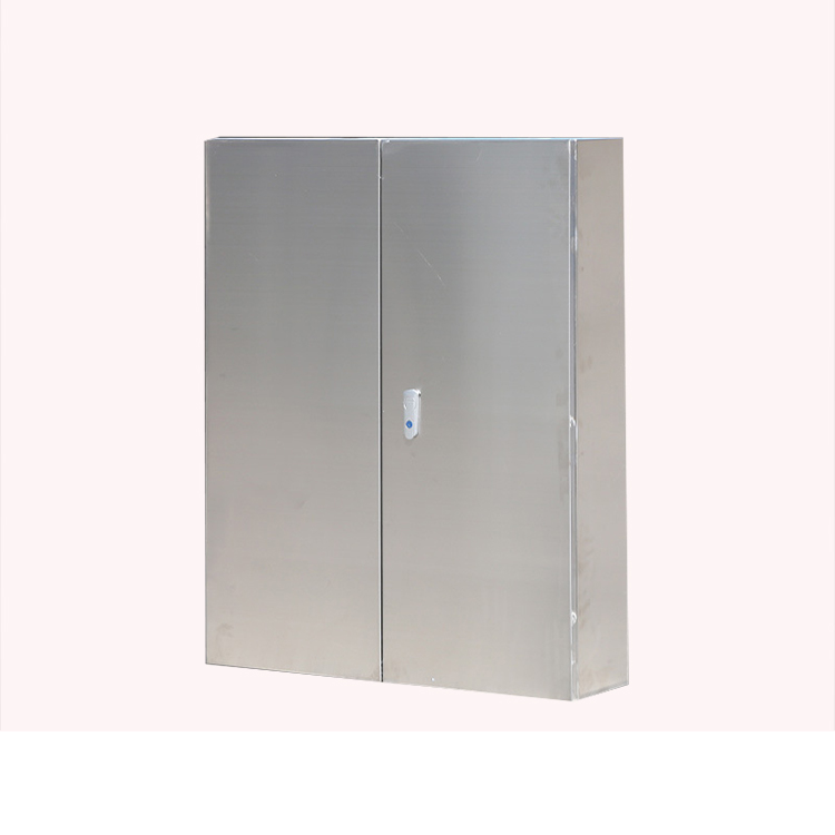 Stainless Steel Mounted Electrical Enclosure Double Door