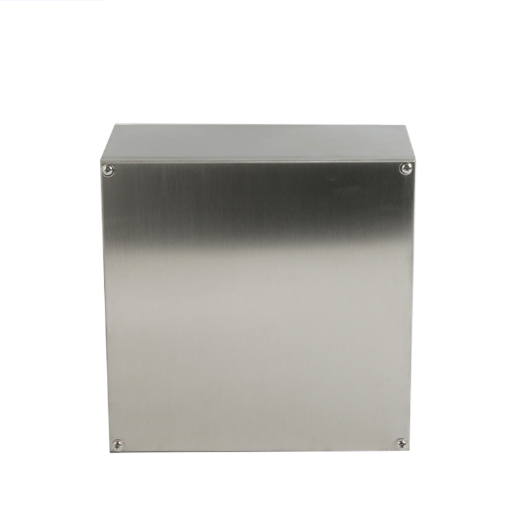 Stainless Steel Enclosure With Cover Secured By Screws