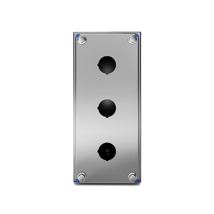 Enclosure for Pushbuttons with Cover Secured by Screws