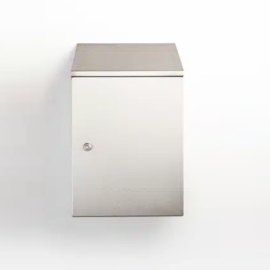 Single Door Console With Sloped Top