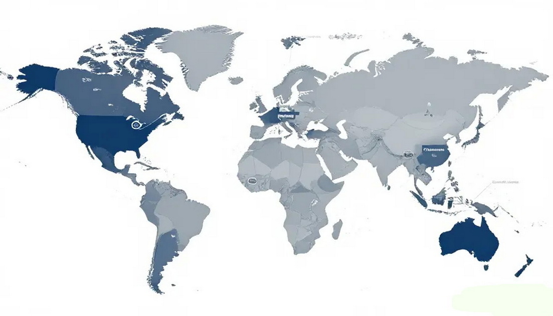 Global Junction Box Manufacturers Map
