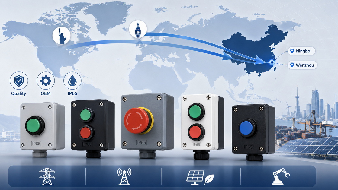 Global Pushbutton Box Sourcing Map