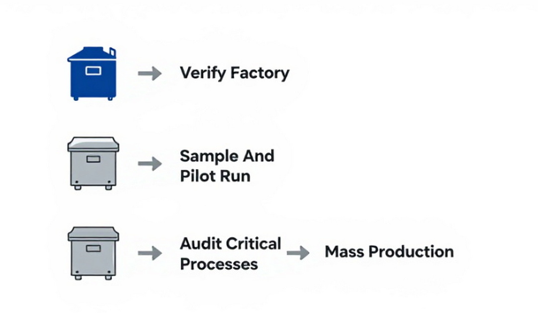 Metal Junction Box Sourcing Process