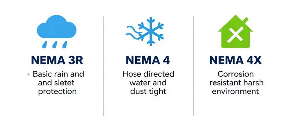 Outdoor Nema Ratings Comparison Chart