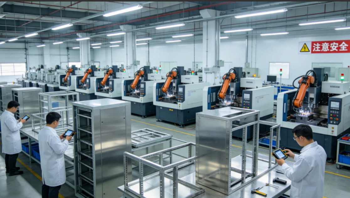 China Rack Mount Enclosure Manufacturing Facility