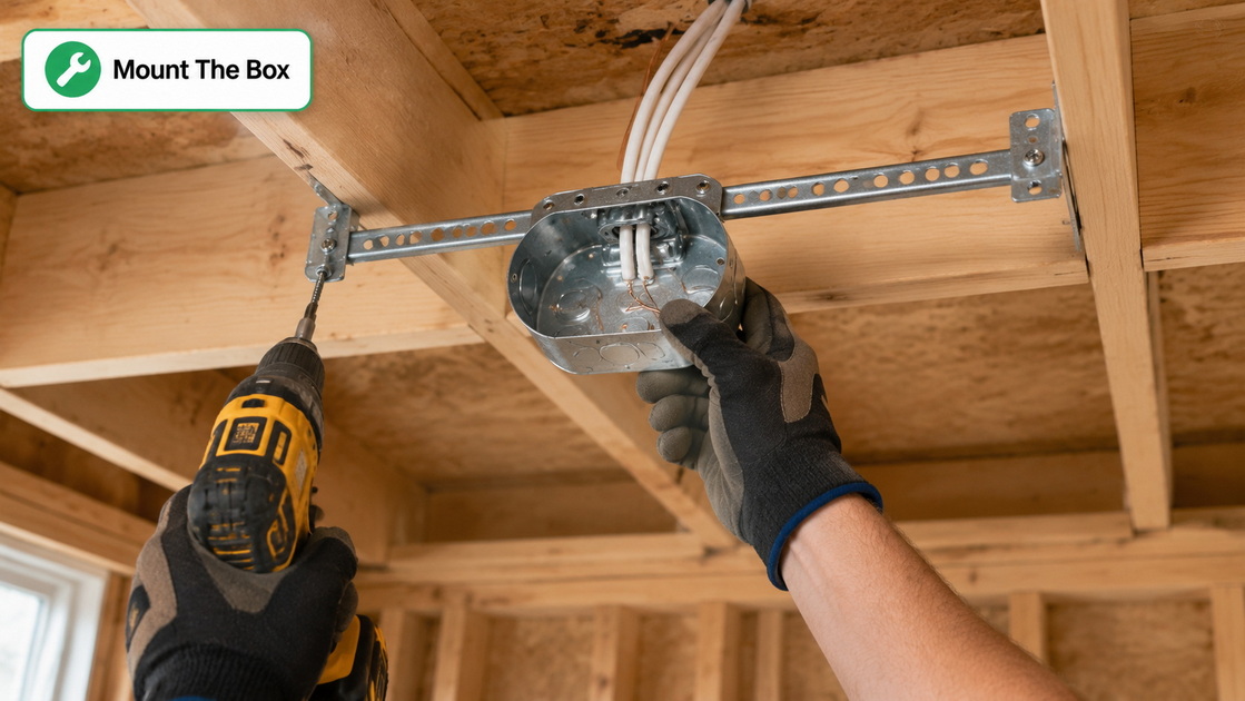 2Ceiling Junction Box Installation