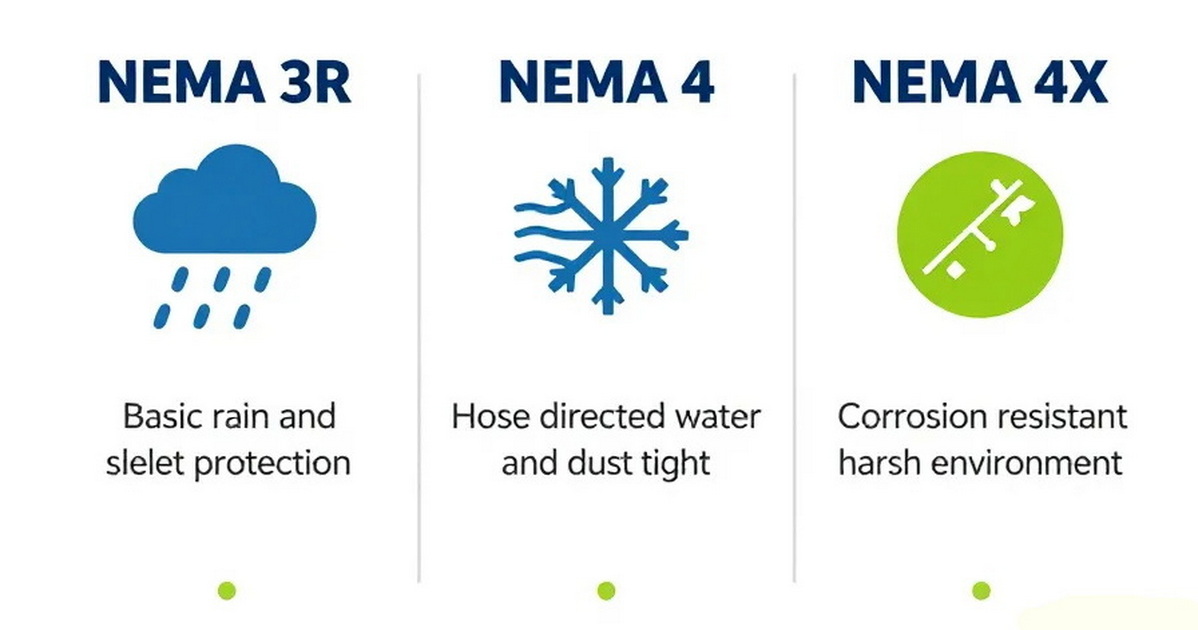 What NEMA 12 Actually Protects Against?