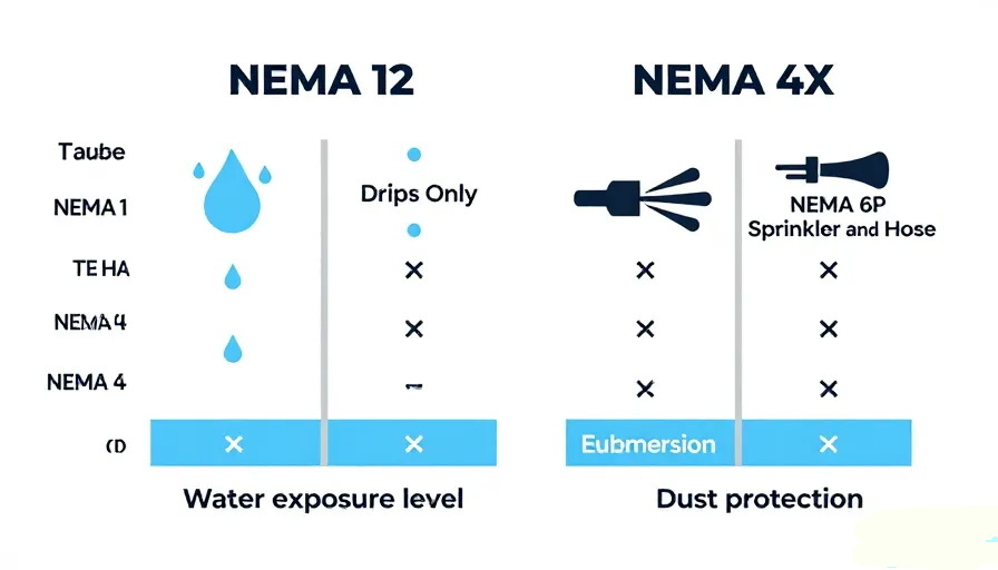 Nema Rating Water Exposure Chart
