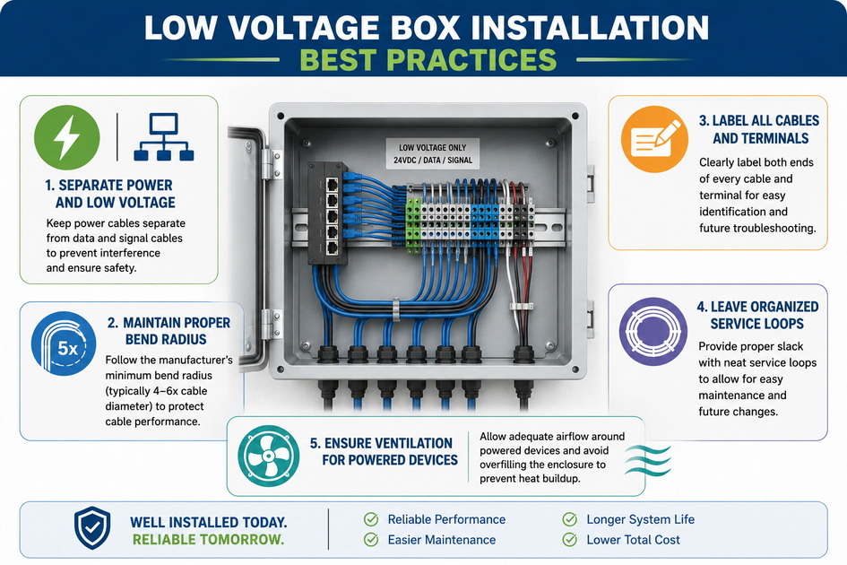 Low Voltage Box Installation Best Practices
