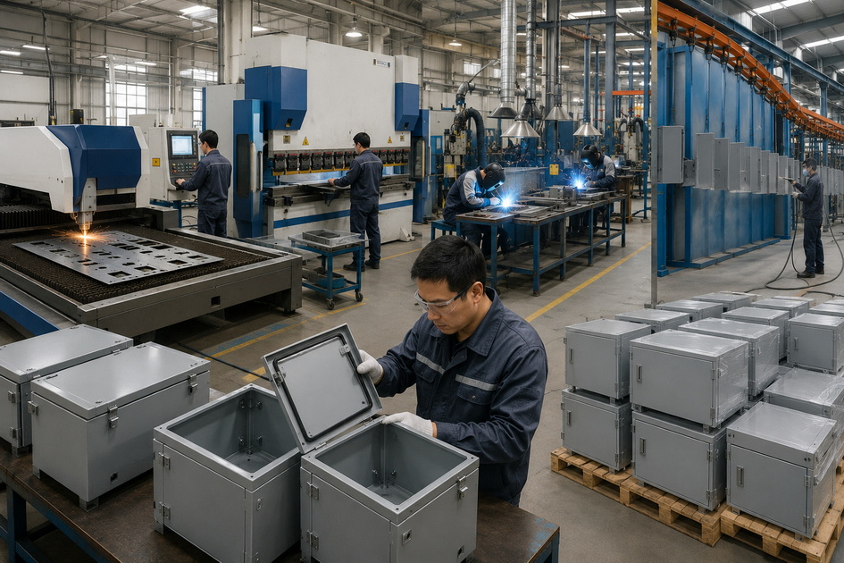Steel Junction Box Production Line