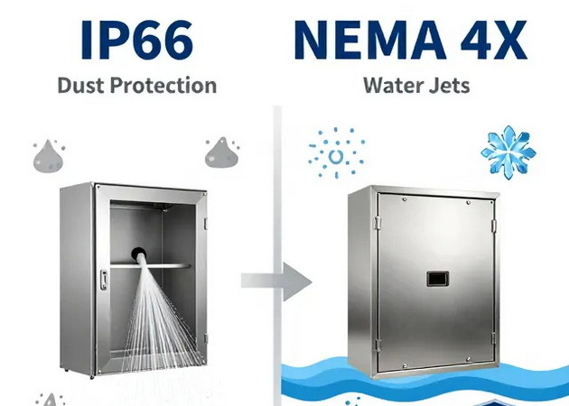 IP66 Vs NEMA 4X Overview