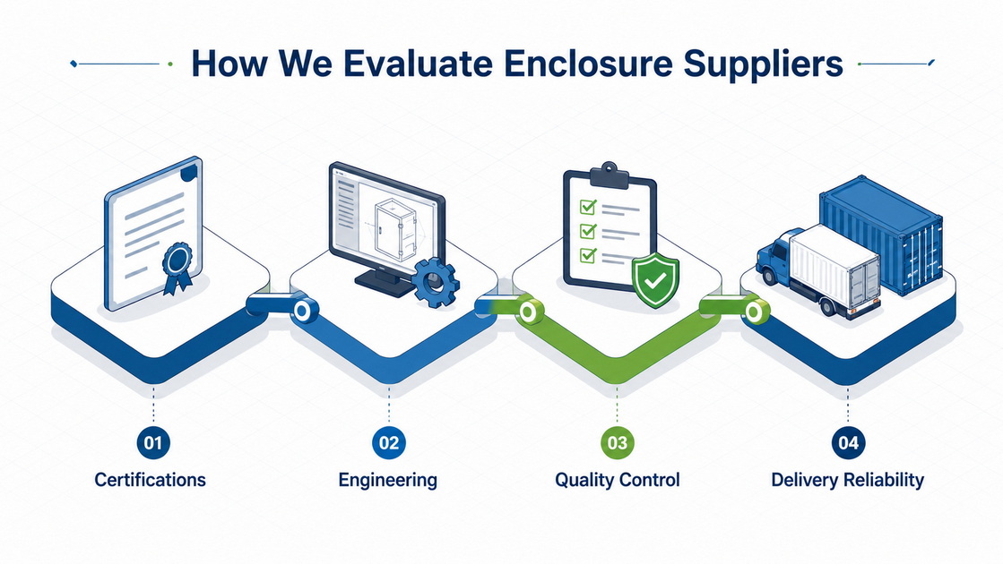 Electrical Enclosure Supplier Evaluation Criteria