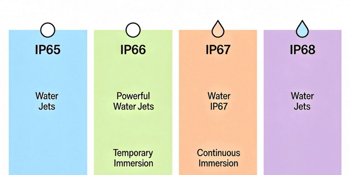 IP Rating Comparison Chart