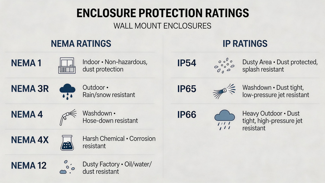 NEMA And IP Rating Selection Guide
