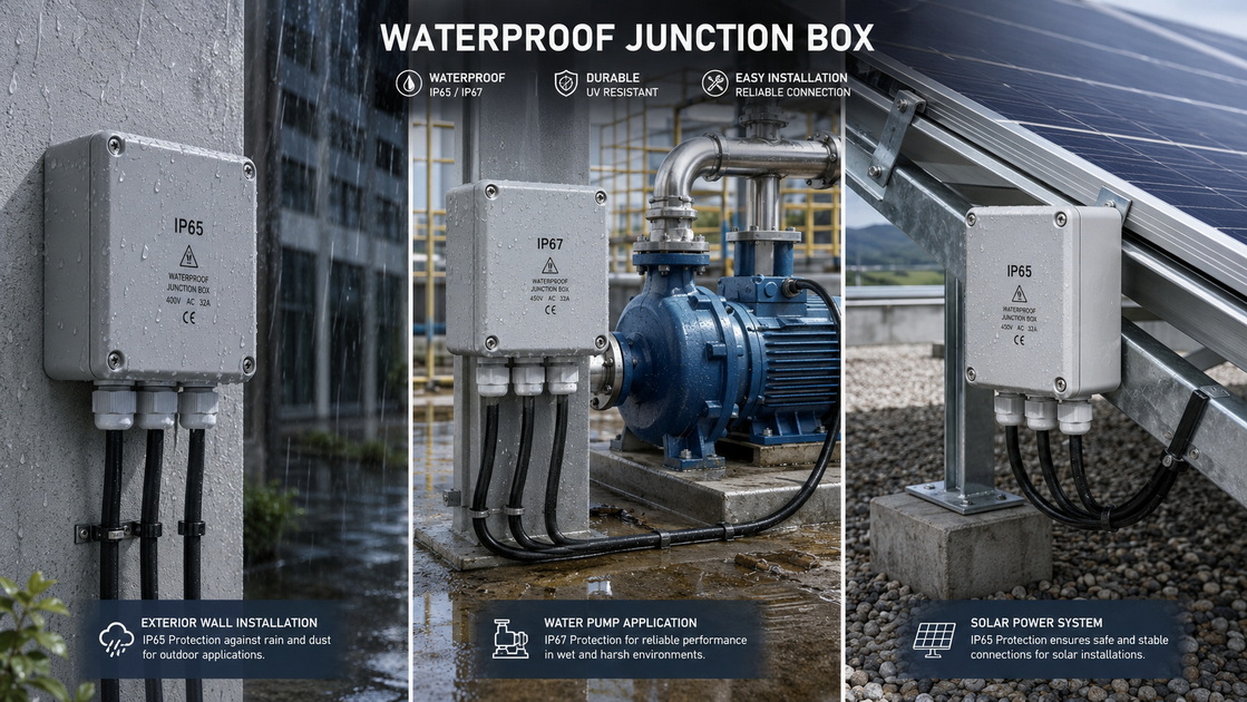 Waterproof Junction Box Application Scene