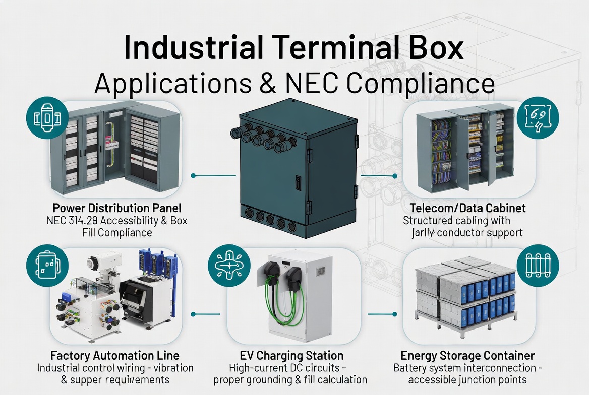 Industrial Terminal Box Application Map