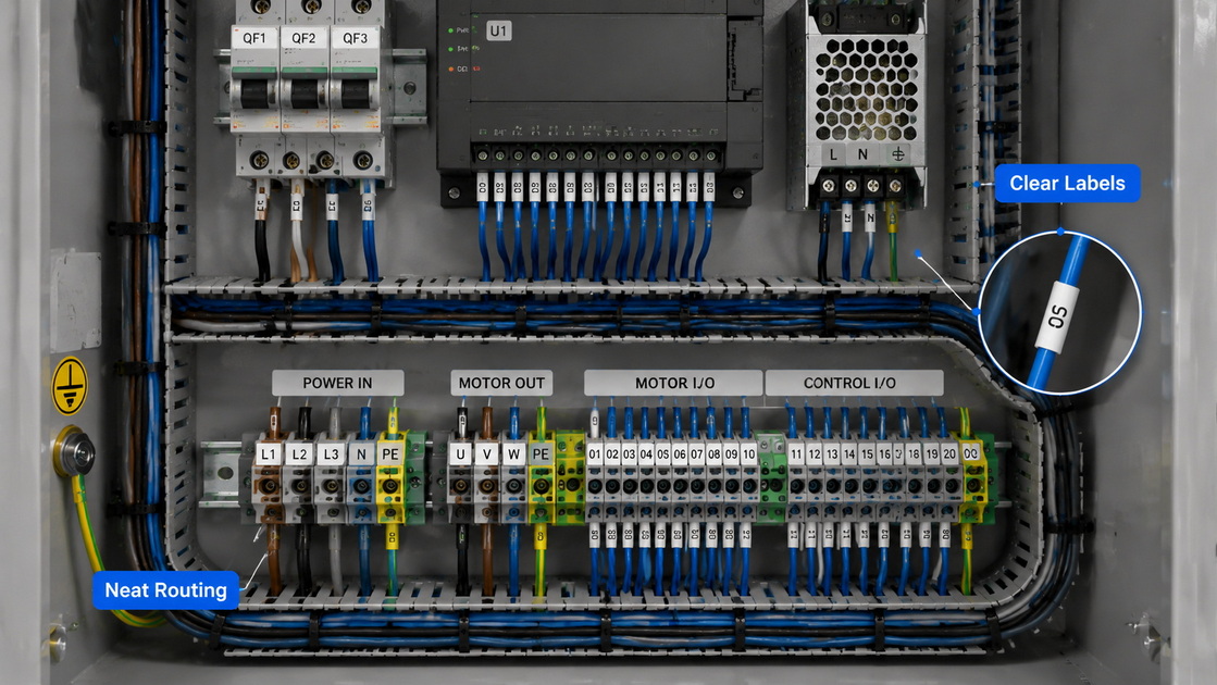 How To Wire An Electrical Enclosure?