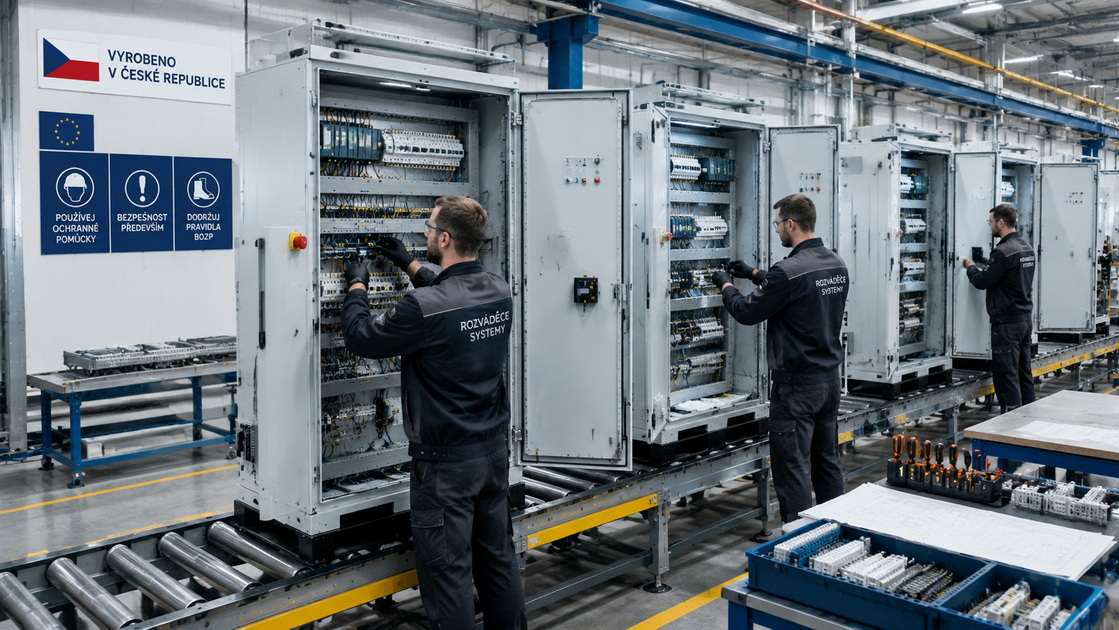 Czech Control Cabinet Production Line