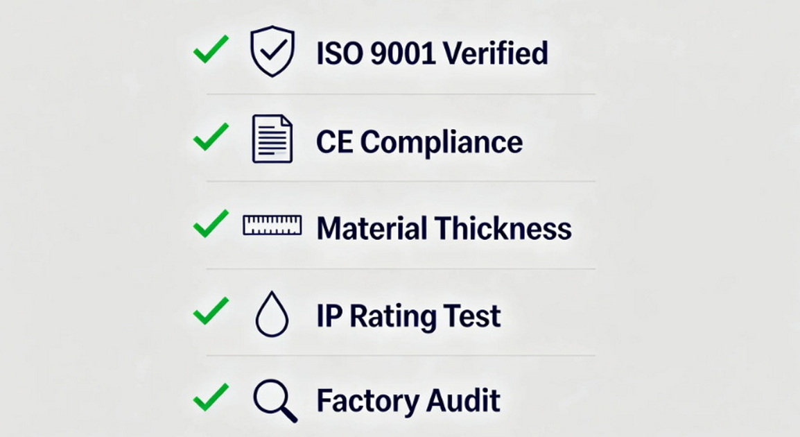 Electrical Enclosure Quality Verification Checklist