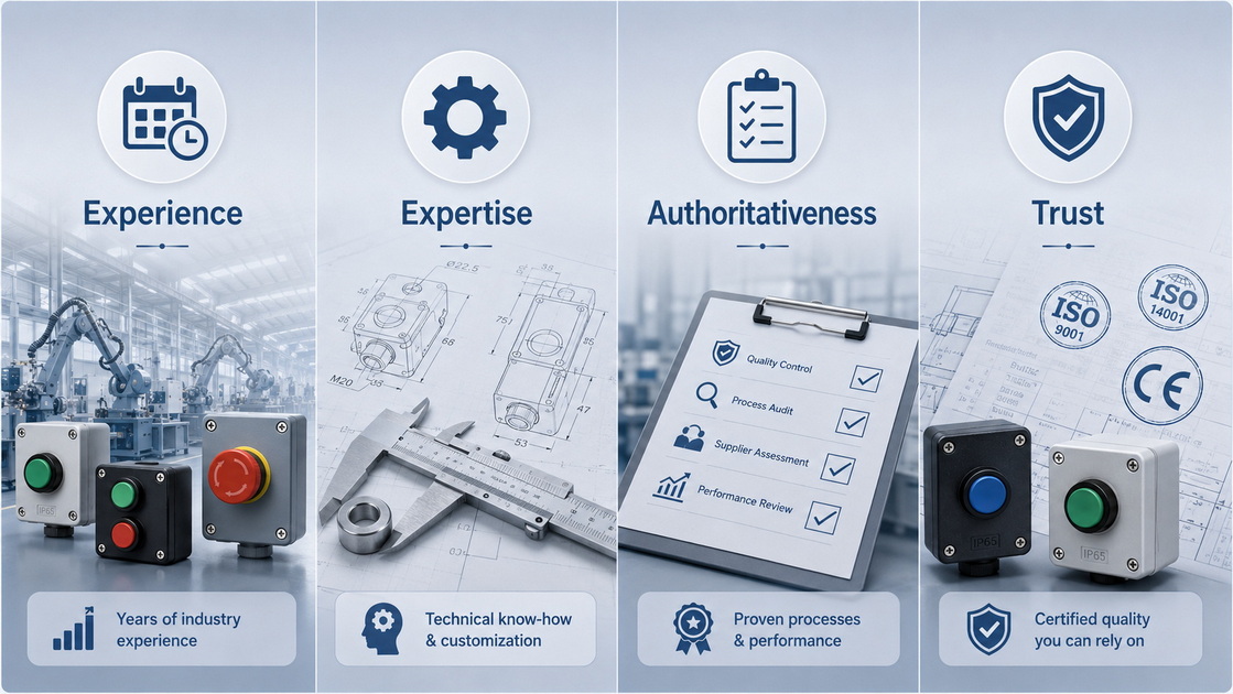 Pushbutton Box Supplier Evaluation Criteria
